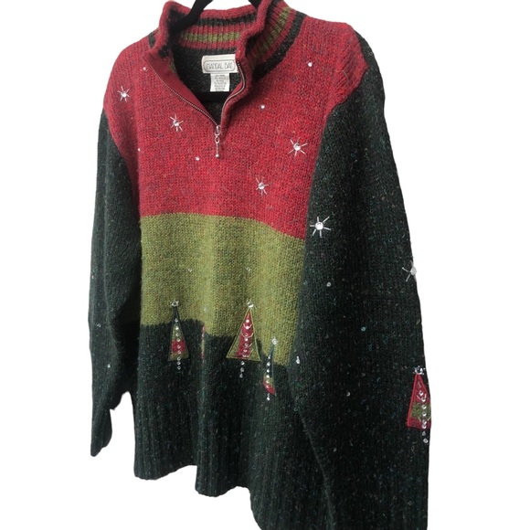Mandal Bay Christmas Tree Sweater size XXL - Picture 9 of 9